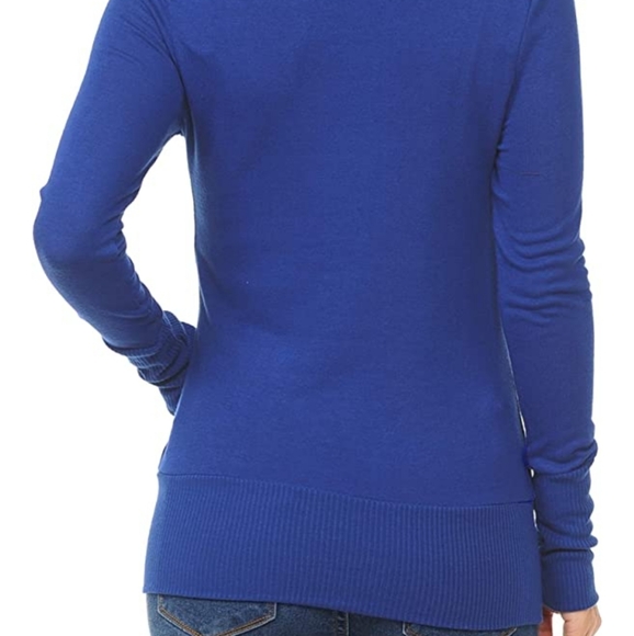 Zenans NWOT V Neck Snap Front Cardigan S - Picture 9 of 9